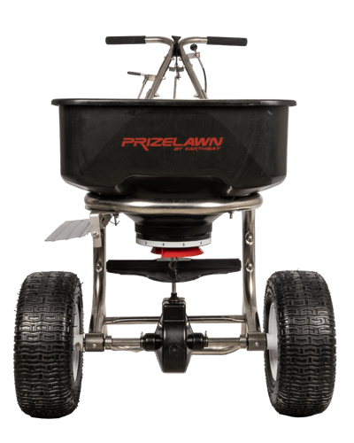 PRIZELAWN 80lb Stainless Steel Broadcast Spreader image 0