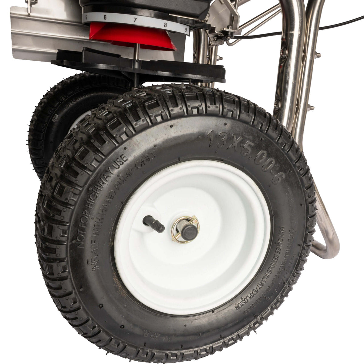 PRIZELAWN 80lb Stainless Steel Broadcast Spreader image 3