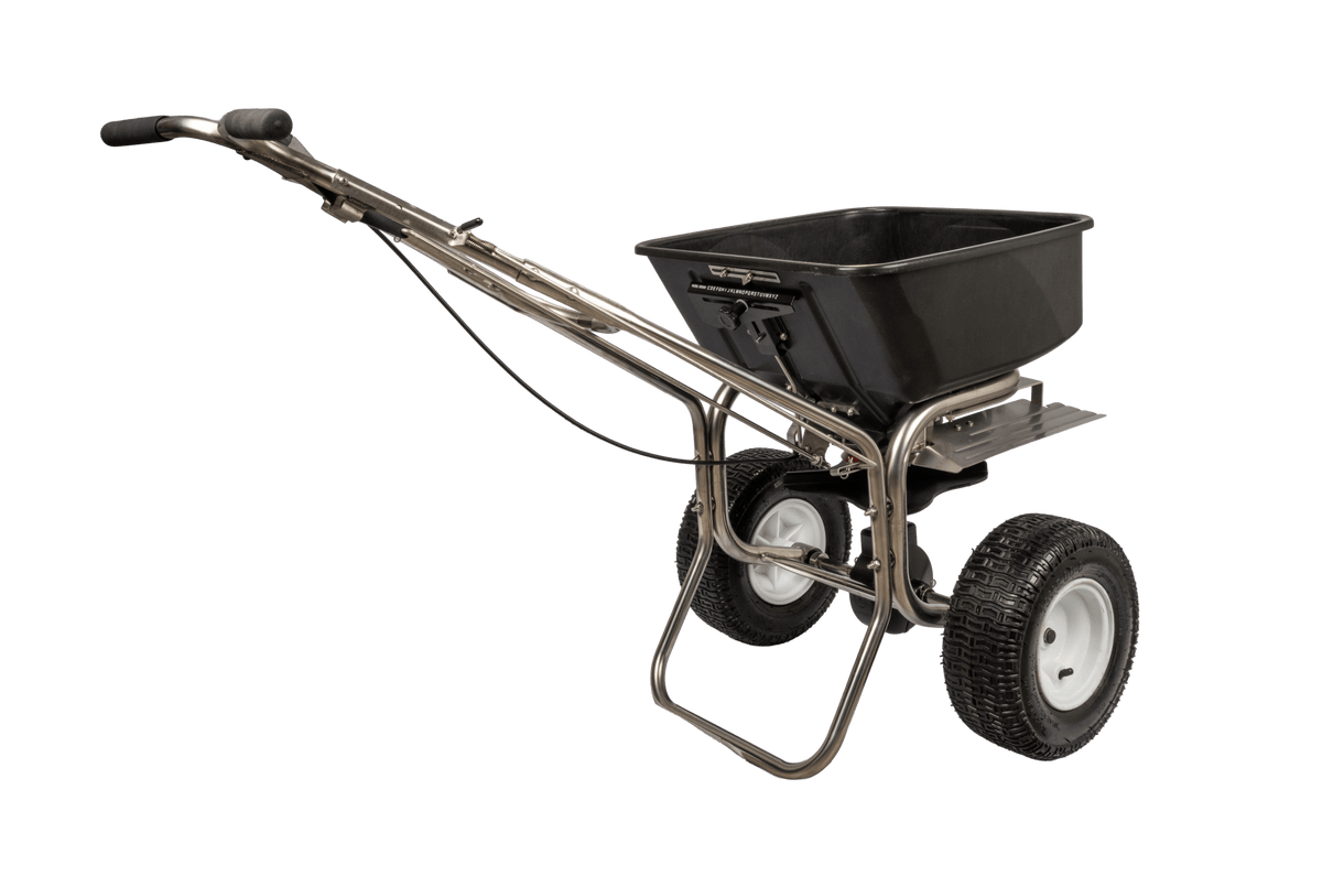 PRIZELAWN 80lb Stainless Steel Broadcast Spreader image 5