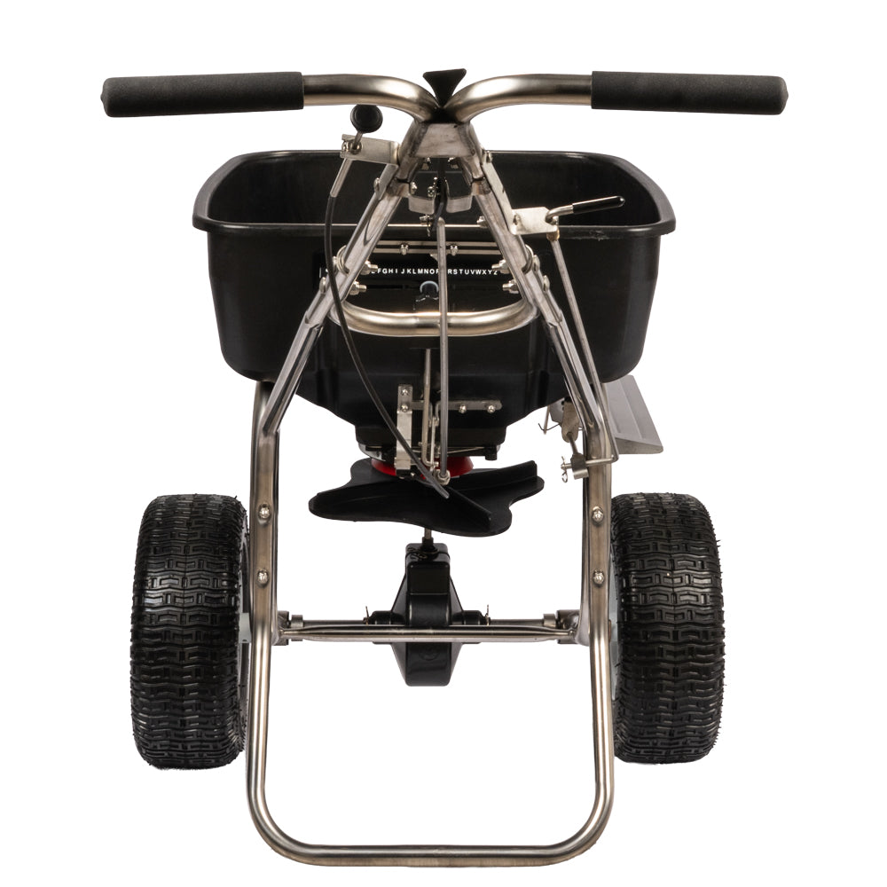 PRIZELAWN 80lb Stainless Steel Broadcast Spreader image 1