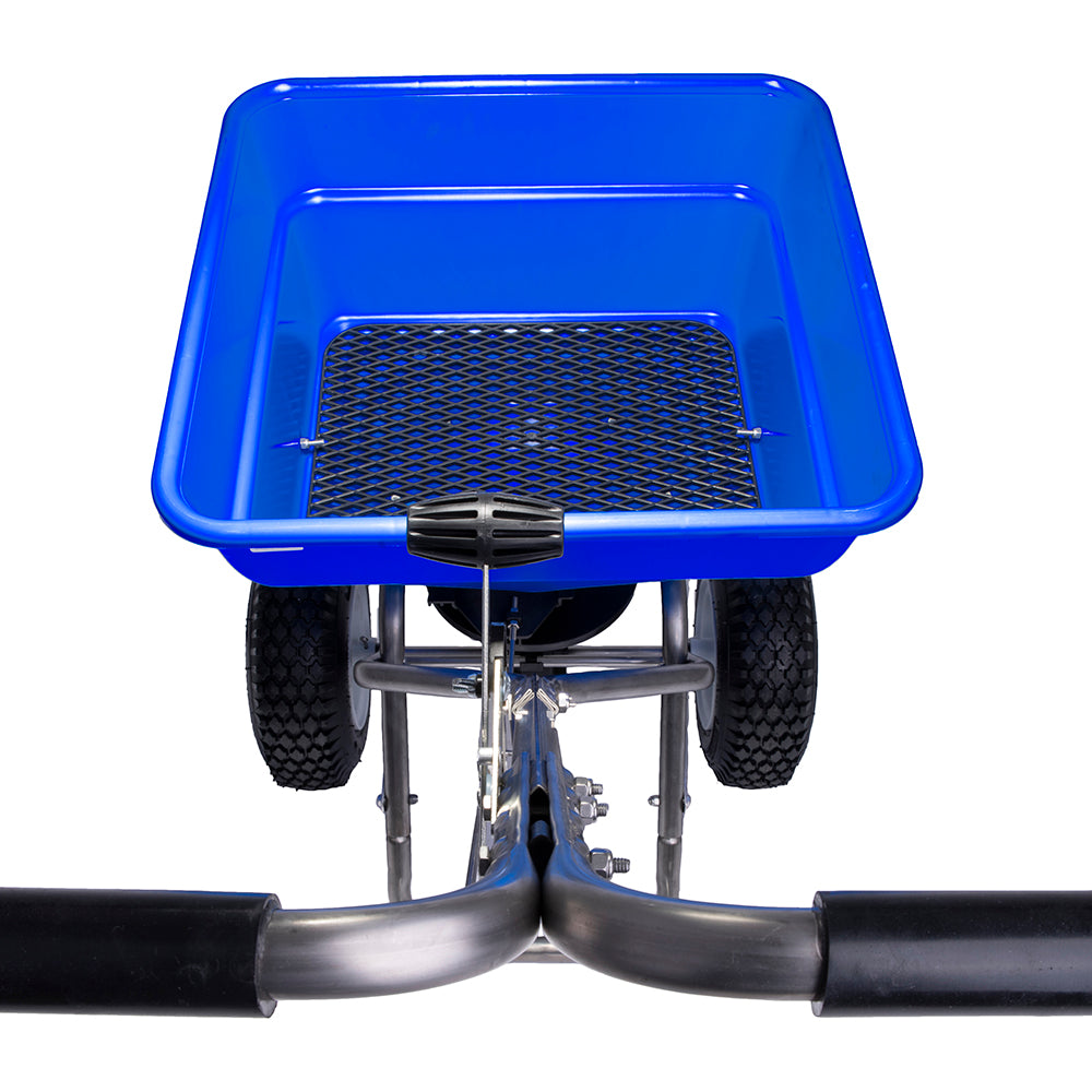 100lb Professional Stainless Steel Ice Melt Broadcast Spreader image 5