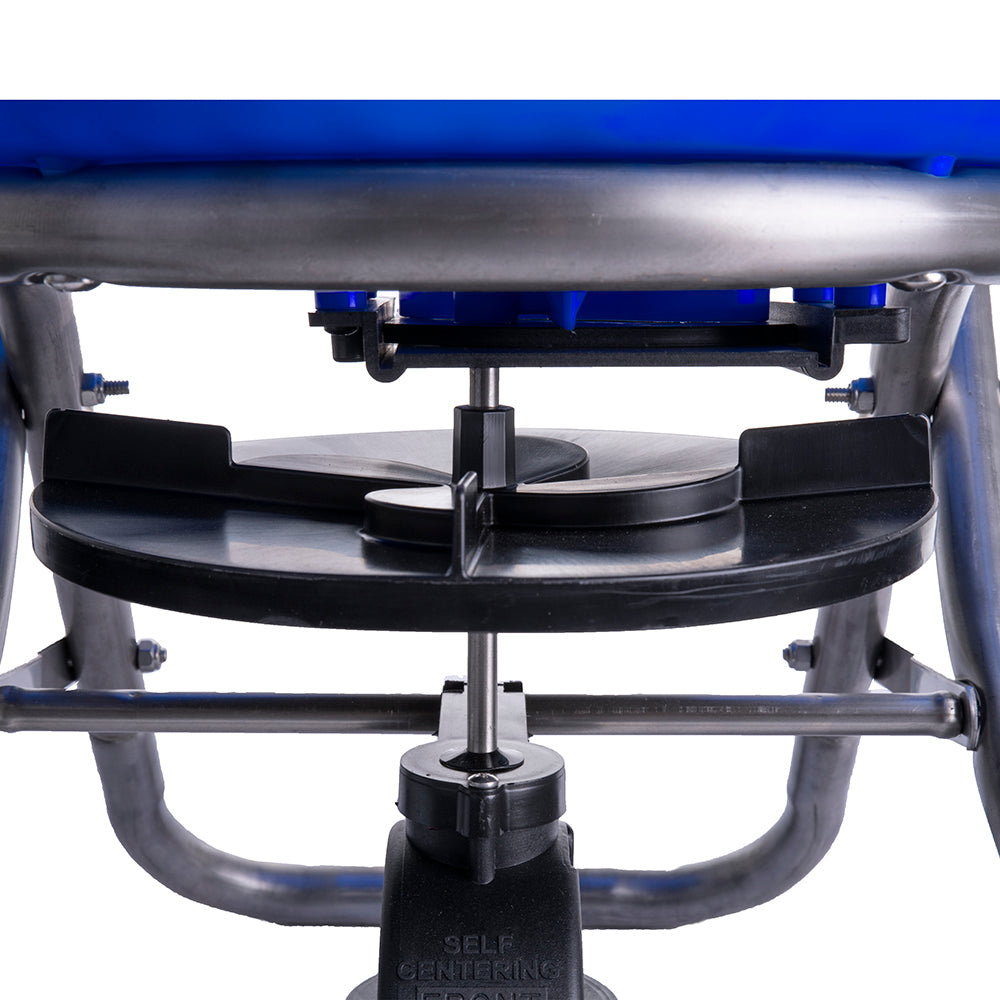 100lb Professional Stainless Steel Ice Melt Broadcast Spreader image 2