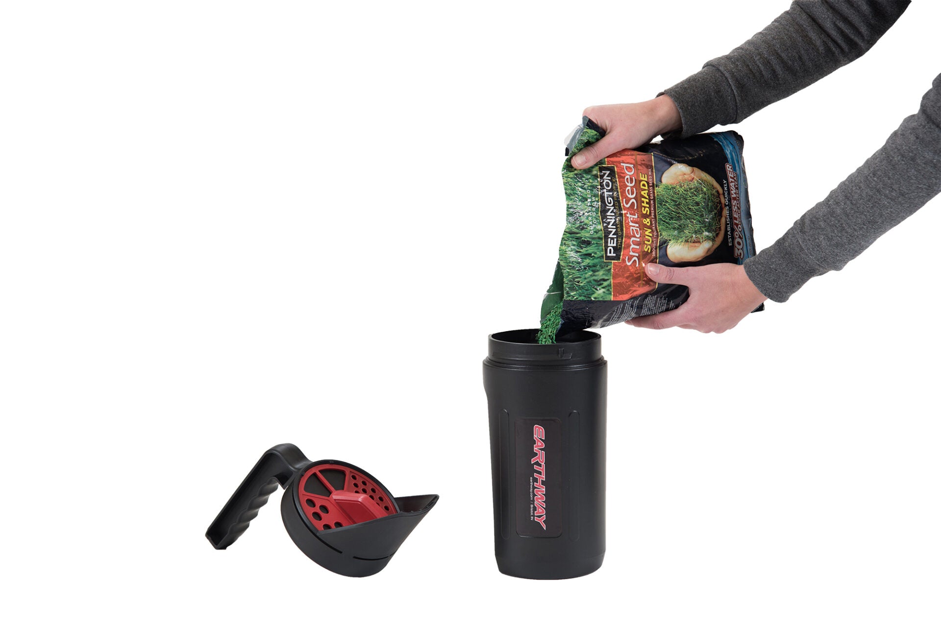 4lb Earthshaker Portable Hand Spreader image 2