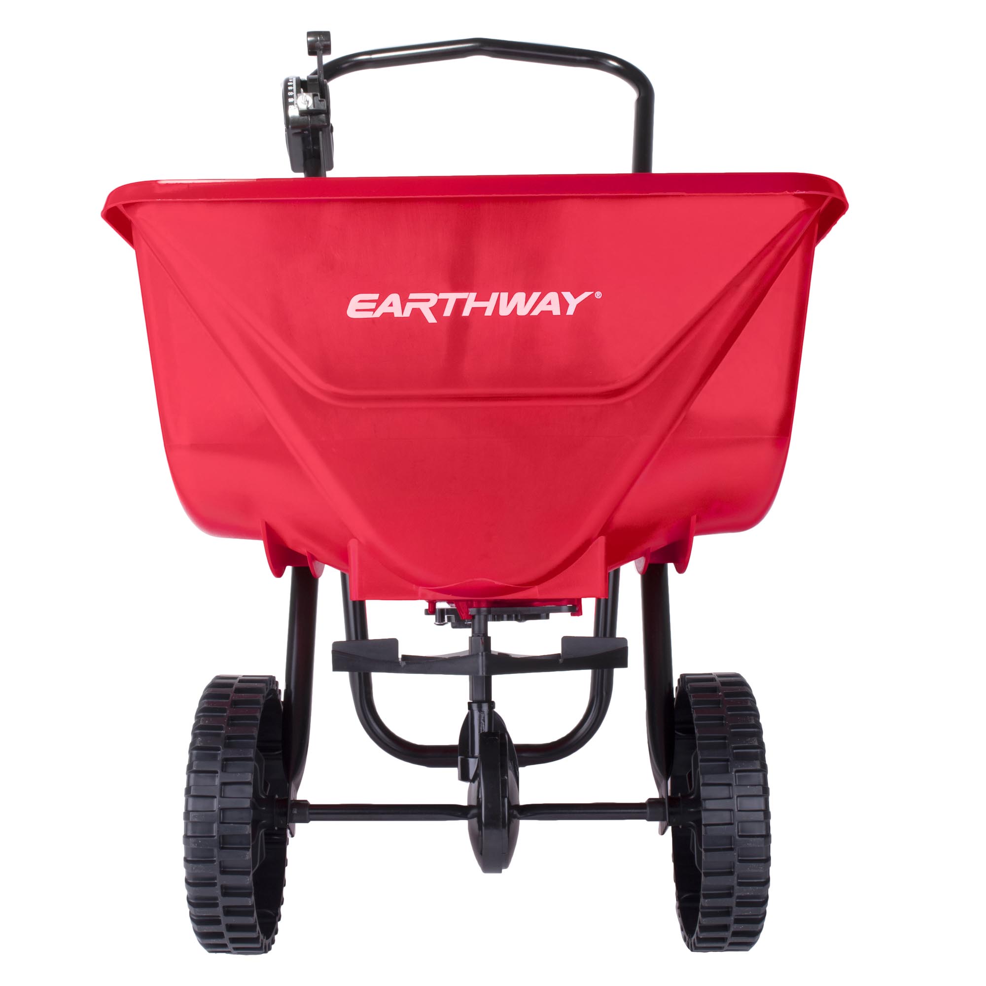 65lb Residential Broadcast Spreader with Poly Wheels image 1
