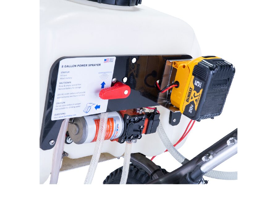 8 Gallon Push Sprayer with Hose image 2