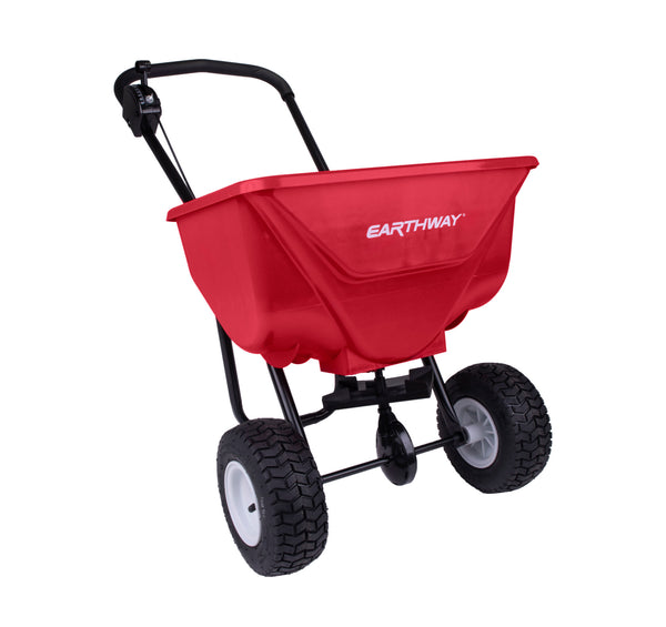 65lb Residential Broadcast Spreader with Pneumatic Tires image 0