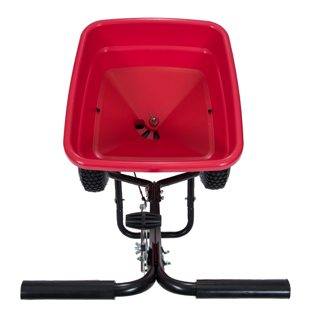 80lb Commercial Broadcast Spreader with Standard Output Tray image 2