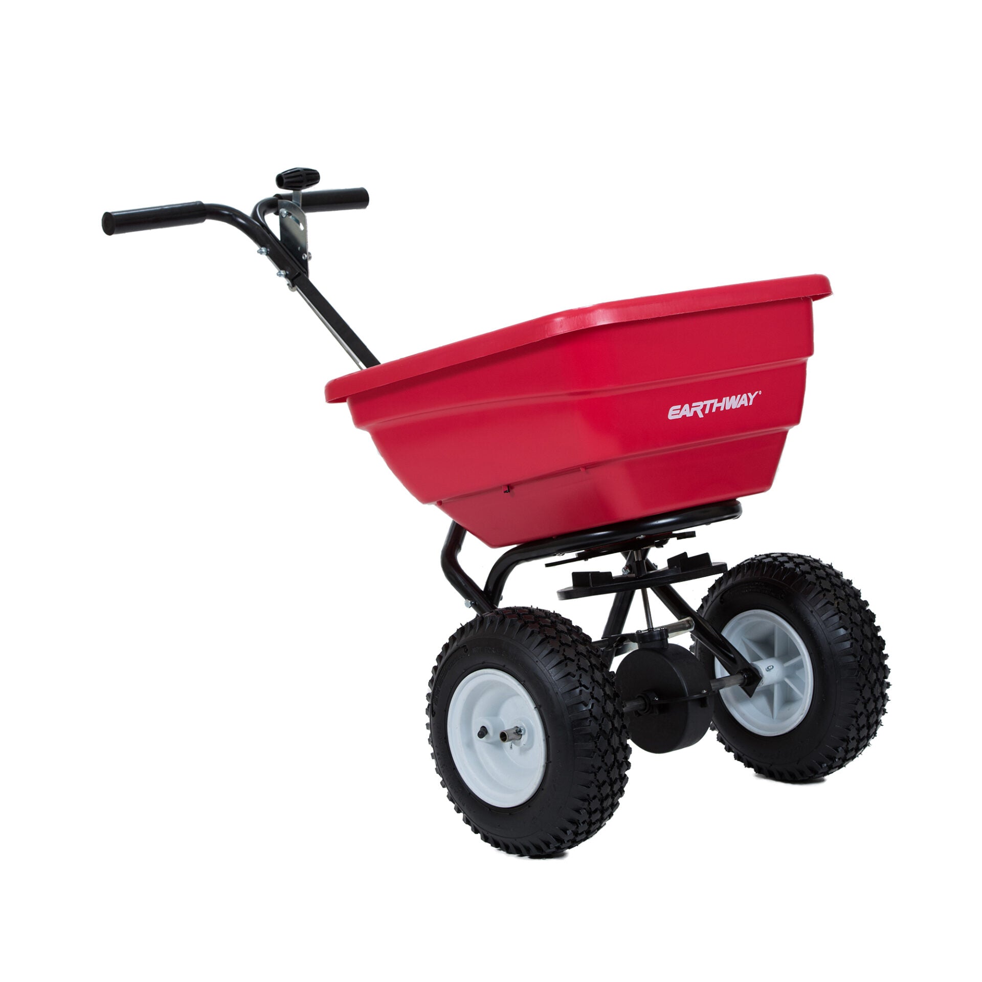 80lb Commercial Broadcast Spreader with Standard Output Tray image 1