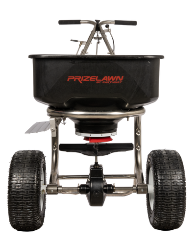 PRIZELAWN 80lb Stainless Steel Broadcast Spreader image 0
