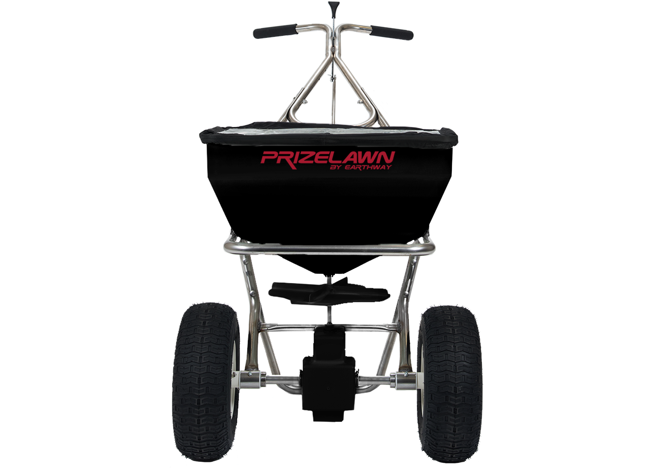 PRIZELAWN 70lb Stainless Steel Broadcast Spreader image 0