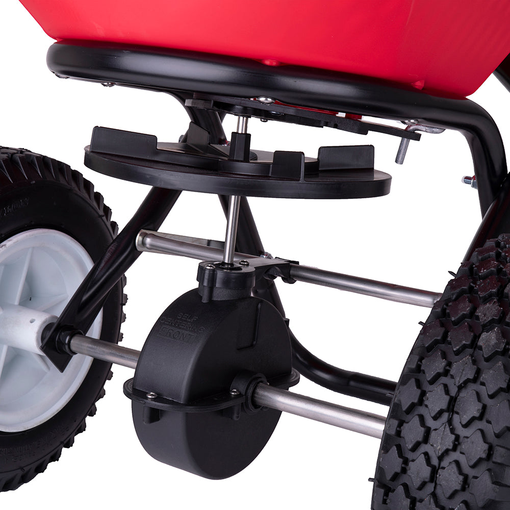 80lb Commercial Broadcast Spreader with Standard Output Tray image 3