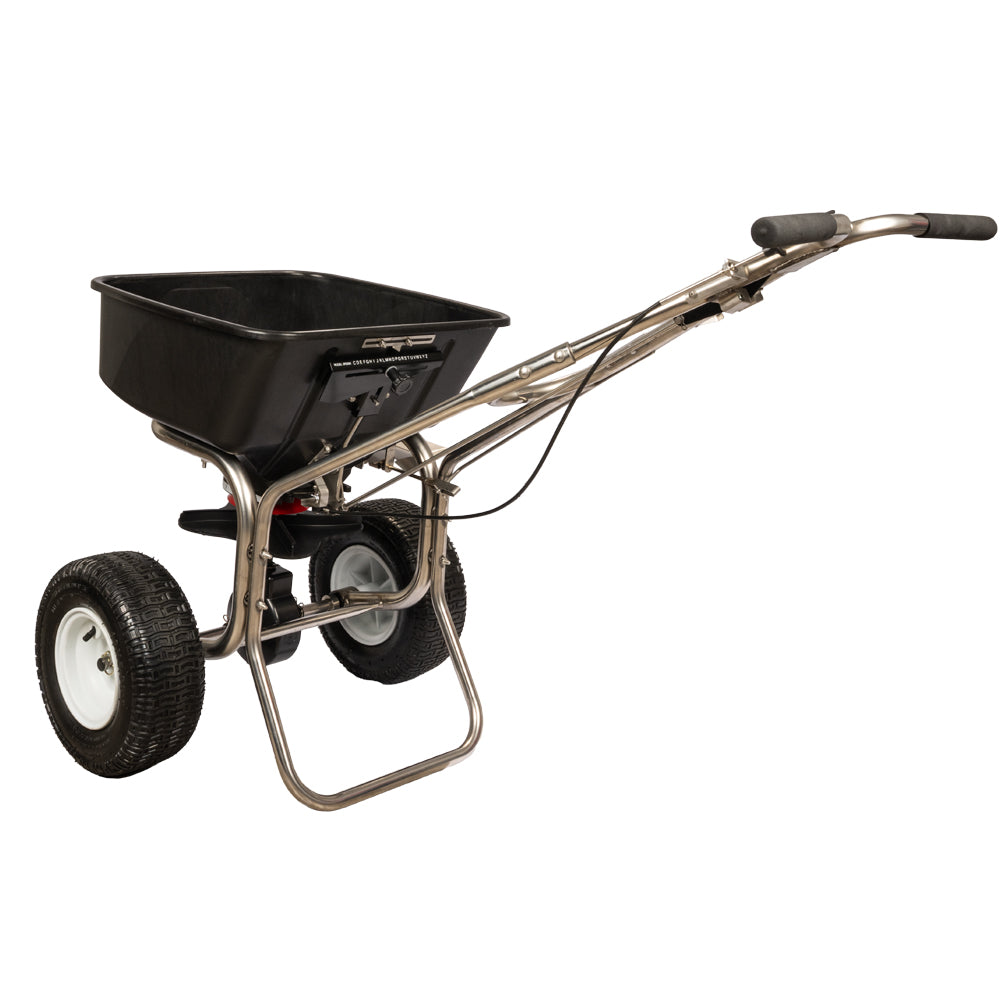 PRIZELAWN 80lb Stainless Steel Broadcast Spreader image 2